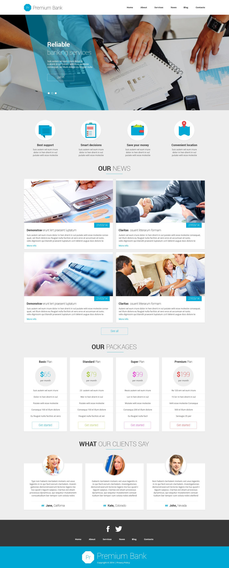 Financial Institution Joomla Templates