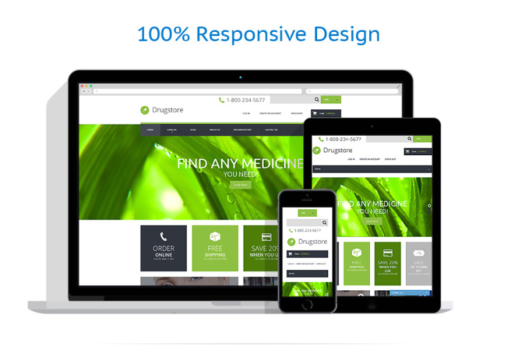 Health Care Drugstore Shopify Theme #51379