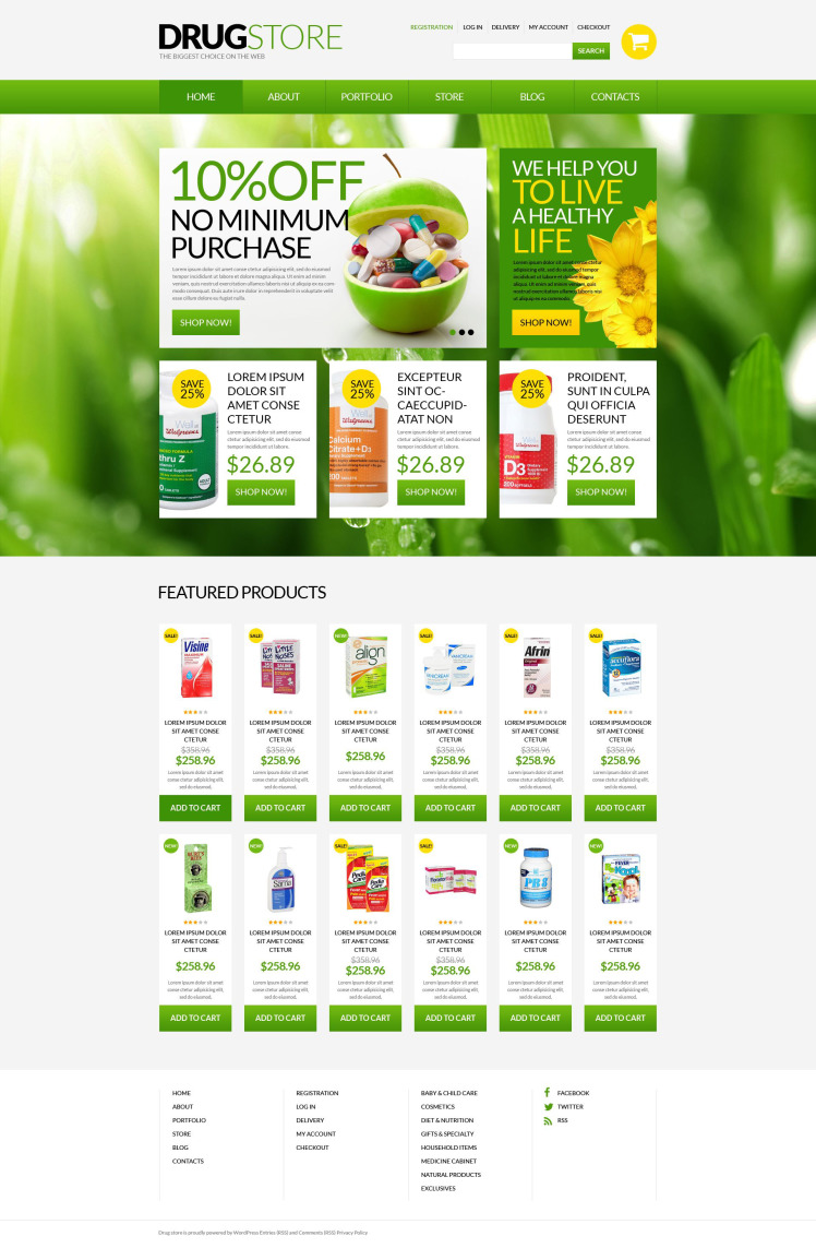 Drugstore WooCommerce Theme