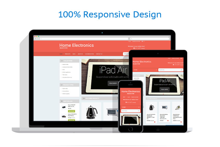 Home Office Tech Gear Shopify Theme #51786