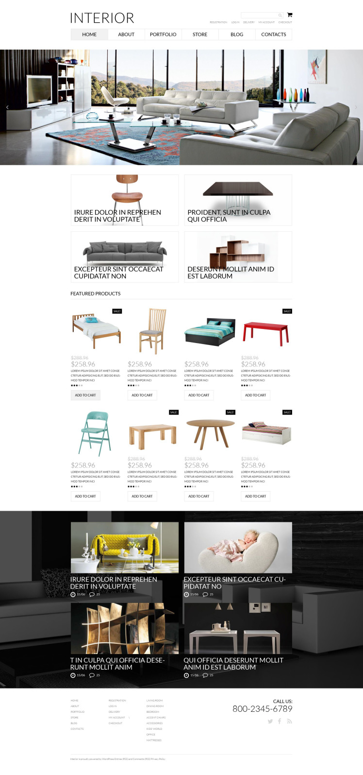 Interior Furniture WooCommerce Themes