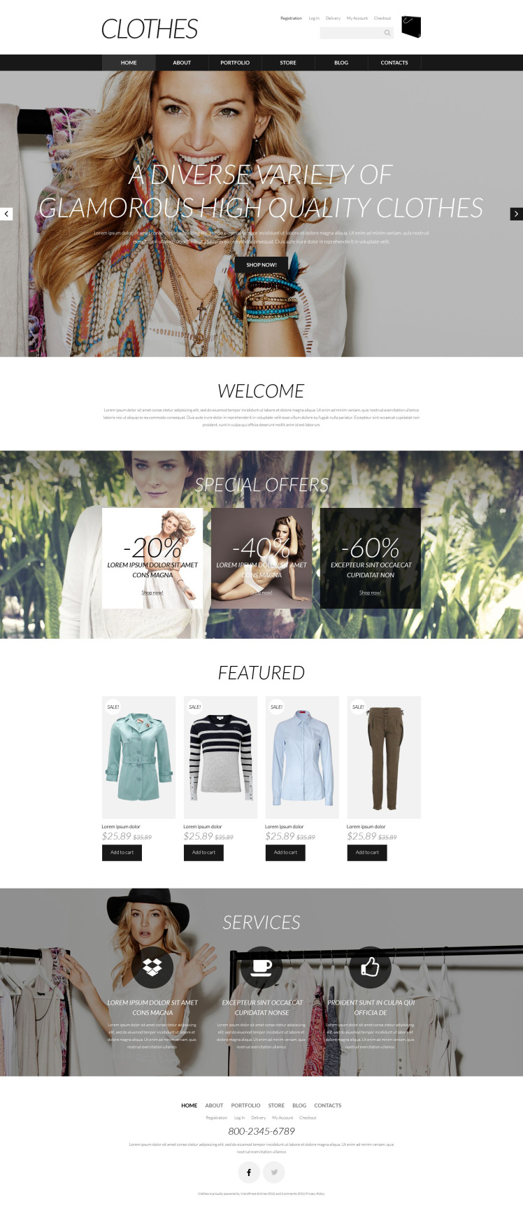Designer Clothes WooCommerce Themes