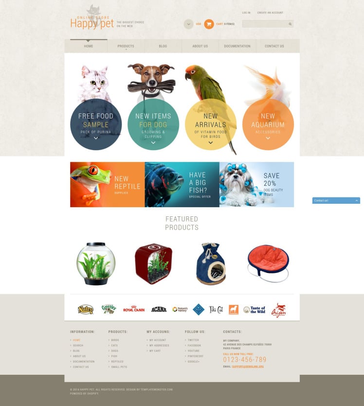 Animals Pets Shopify Themes