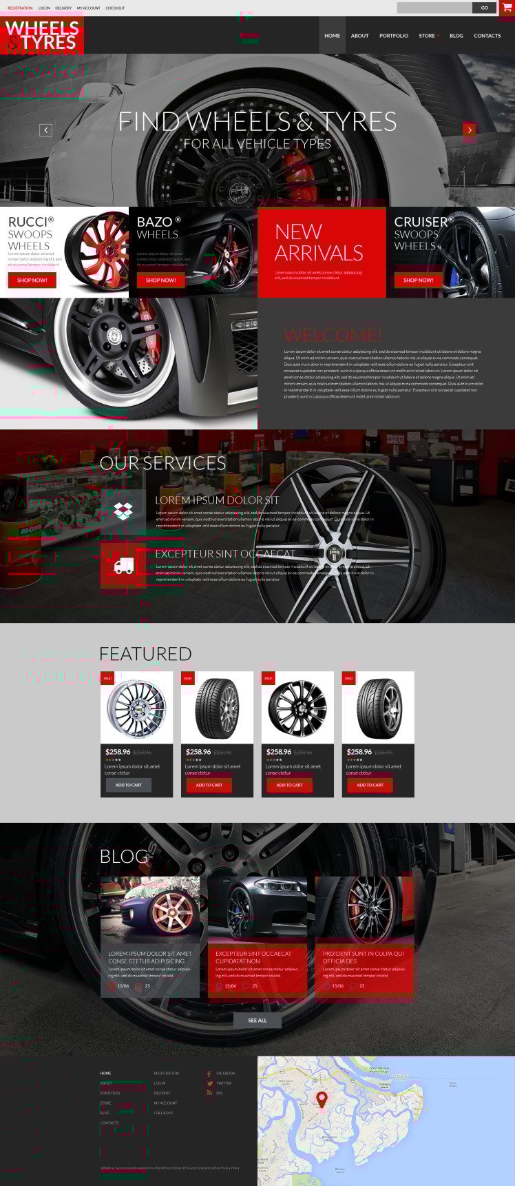 Car Parts Accessories WooCommerce Themes