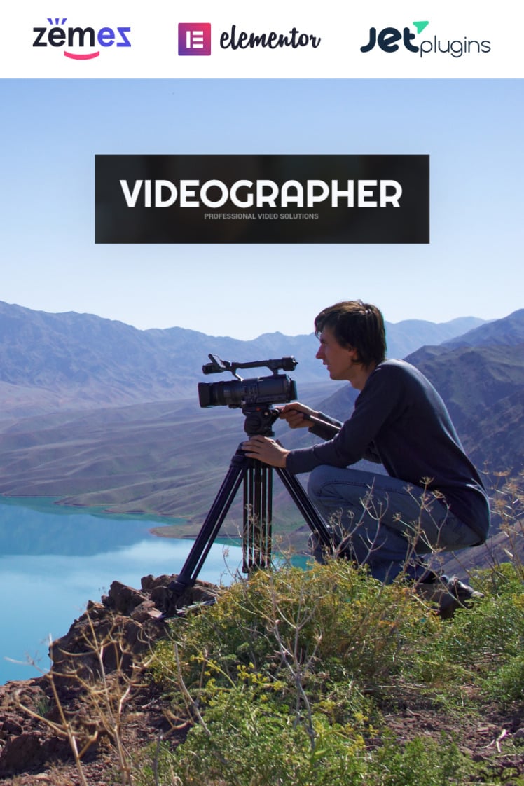 Videographer Portfolio WordPress Themes