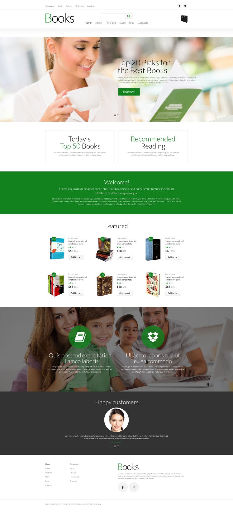 Paperback Book Store WooCommerce Themes