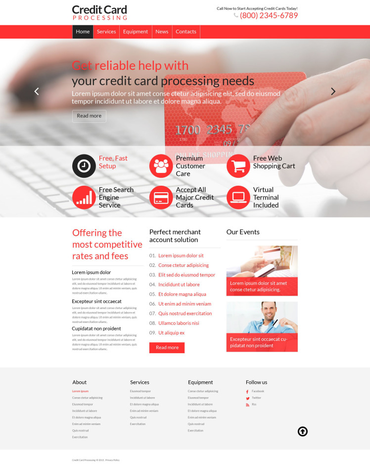 Accounting WordPress Theme