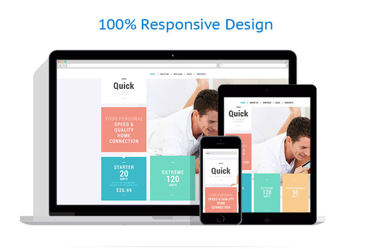 Internet Services WordPress Theme #52550