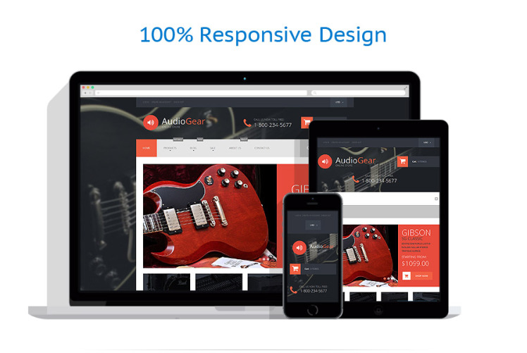 Musical Instruments Shopify Theme #52599