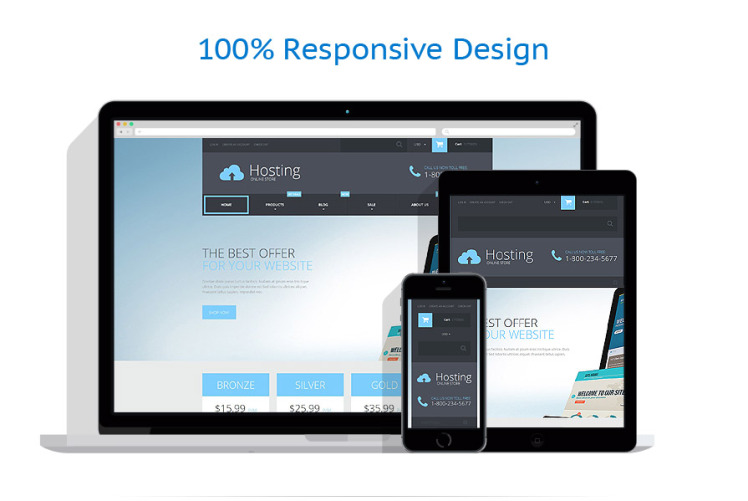 Web Hosting Services Shopify Theme #52598