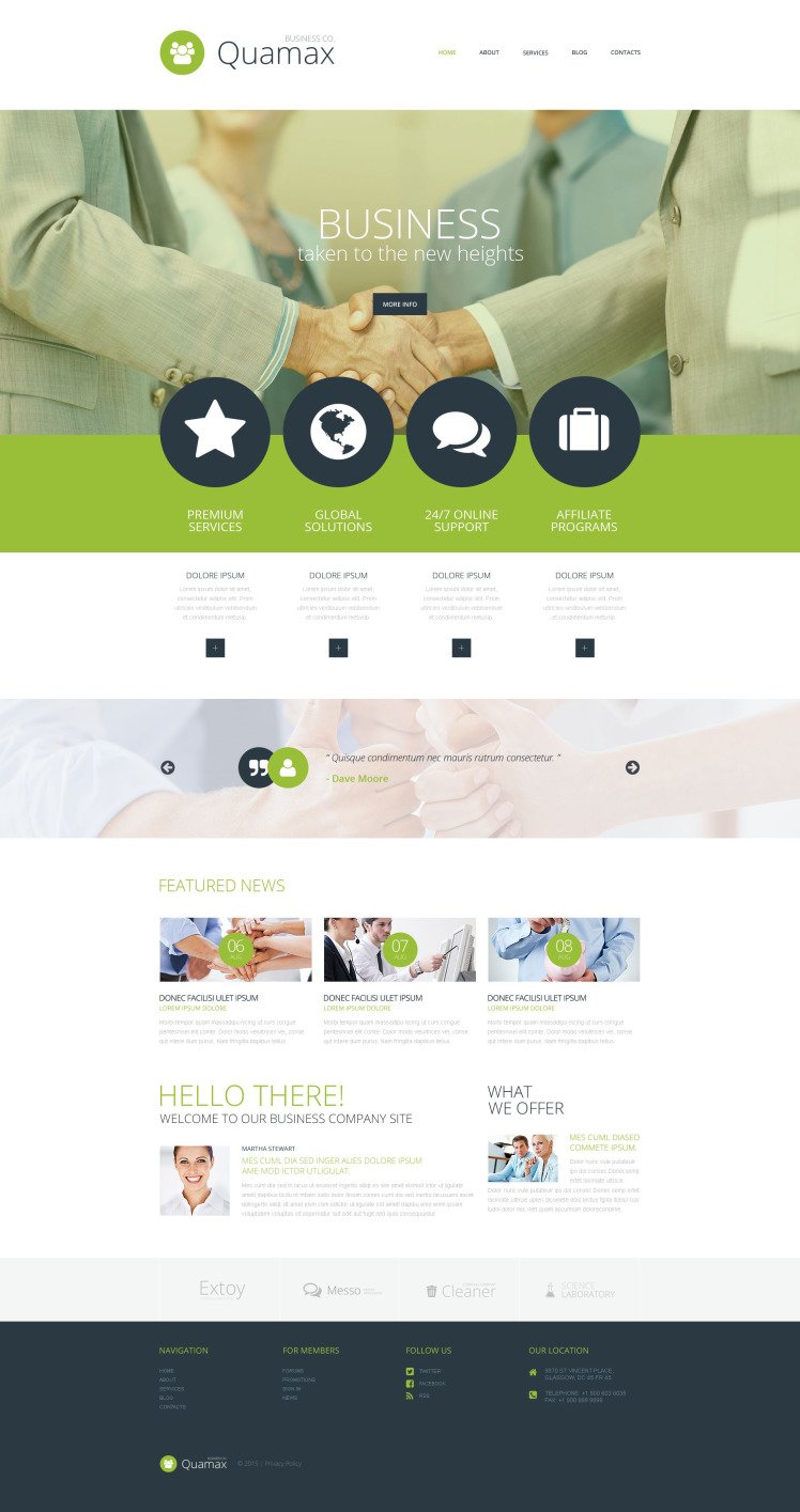 Business Co WordPress Themes
