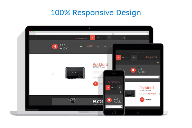 Car Audio Shopify Theme #52934