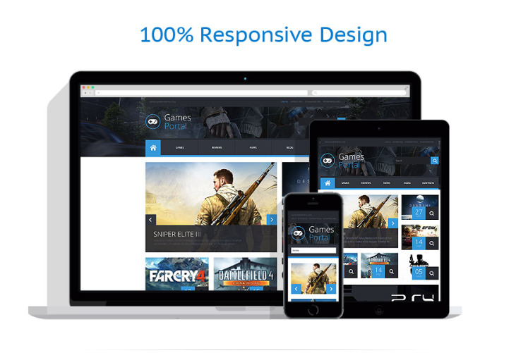 Game Portal WordPress Theme #52906