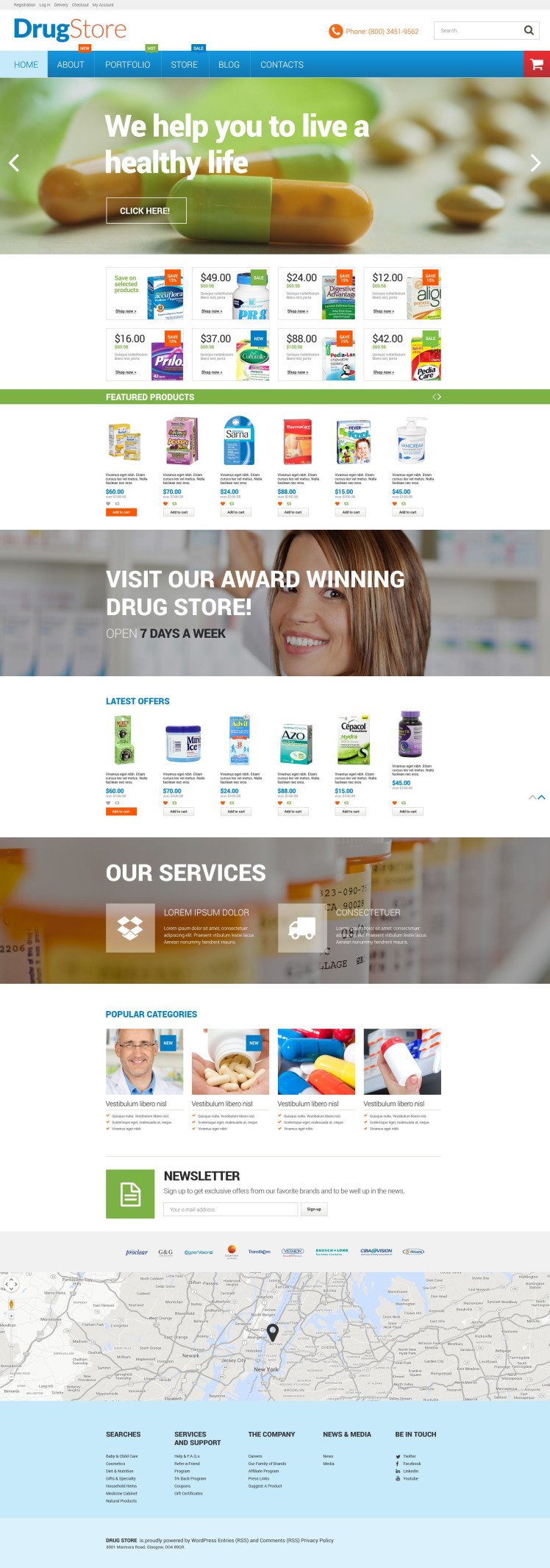 Pharmacy WooCommerce Themes