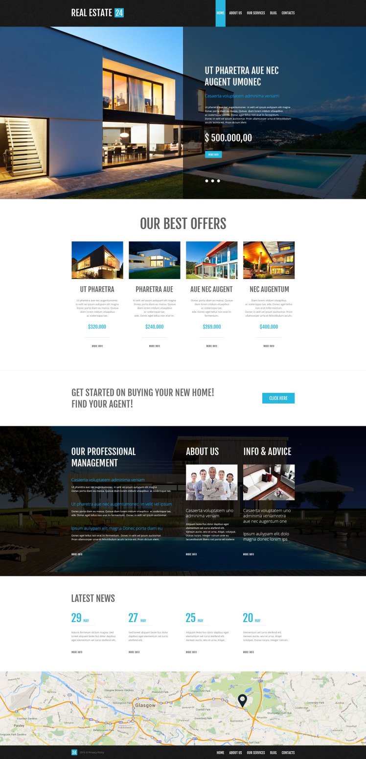 Realtor Services WordPress Themes