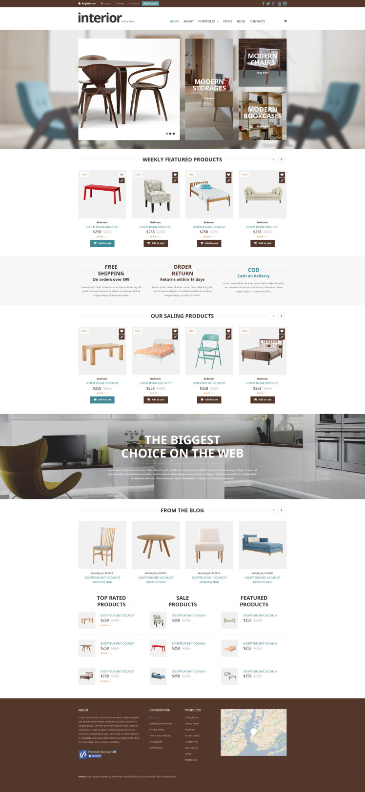 Special Furniture Store WooCommerce Themes