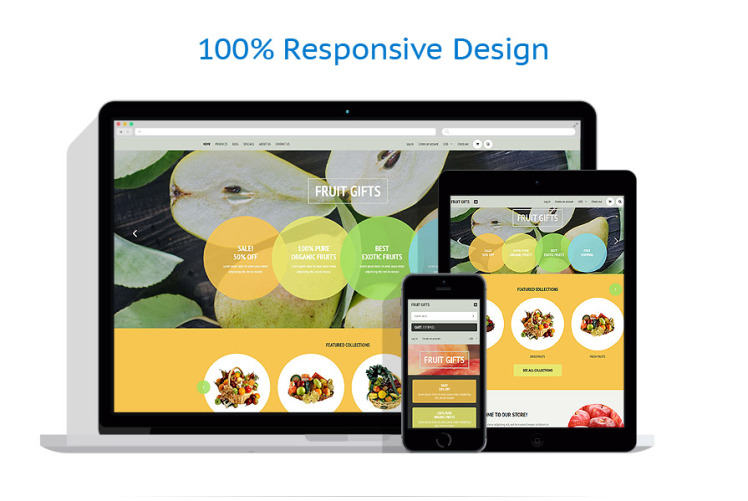 Fruit Shop Shopify Theme #53345
