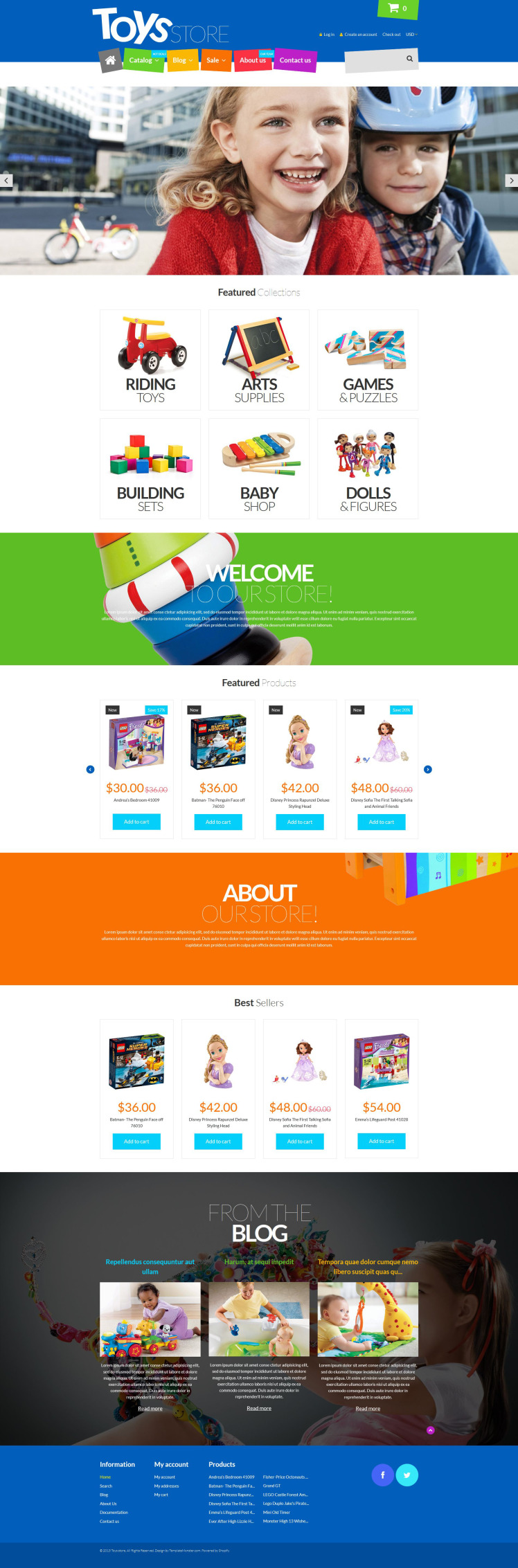 Toysstore Fun Toys Shop Shopify Theme #53440