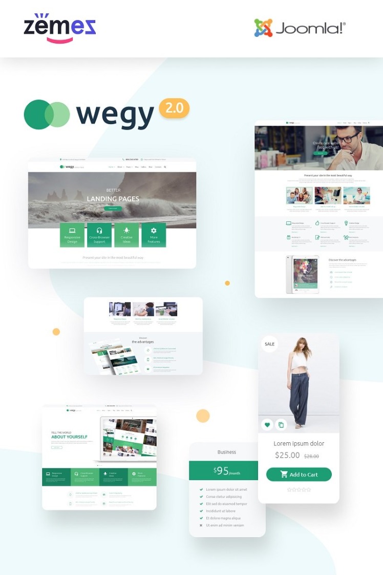 Wegy Joomla Templates