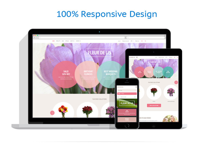 Fleur de lis Shopify Theme #53602