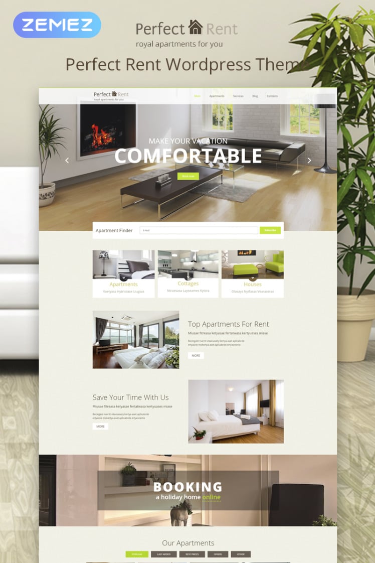 Perfect Rent WordPress Themes
