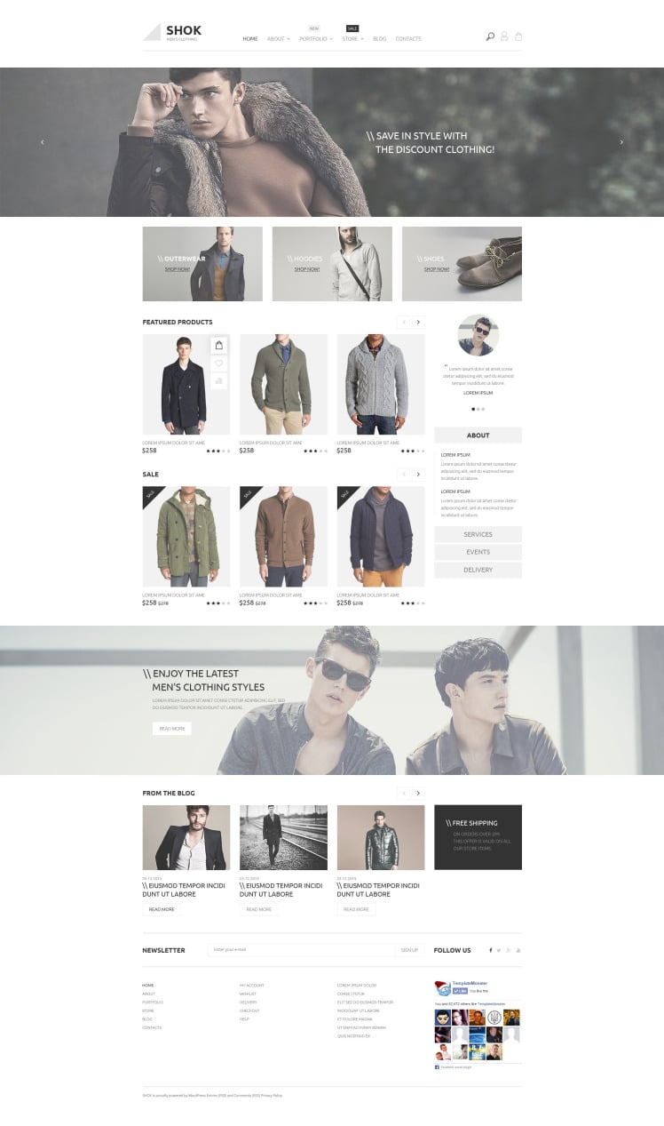Shok WooCommerce Themes