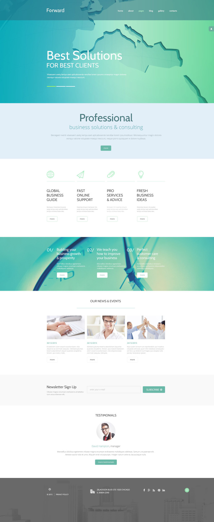 Forward Joomla Templates