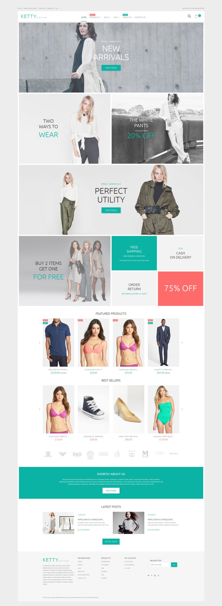 Apparel Responsive Shopify Theme #54842
