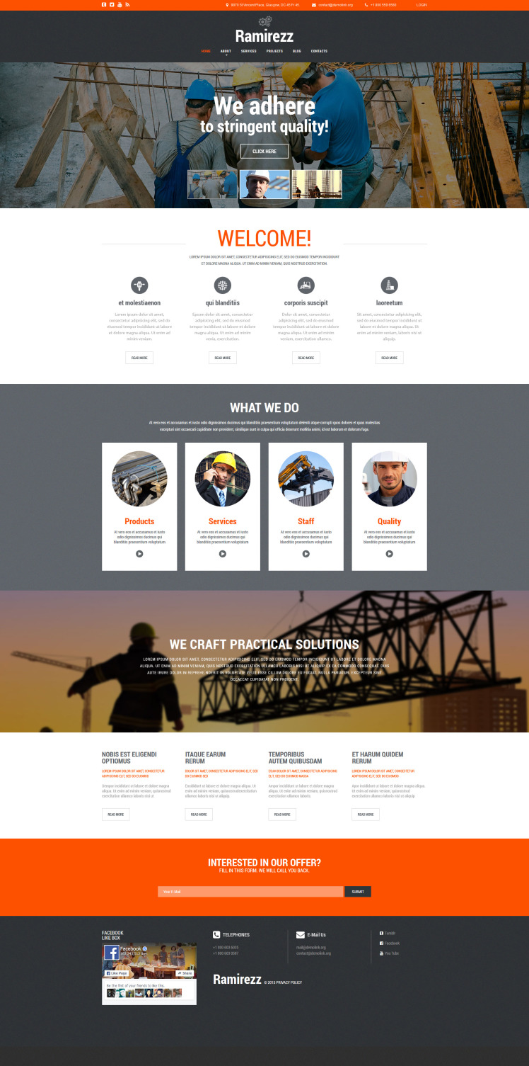 Ramirezz Joomla Templates