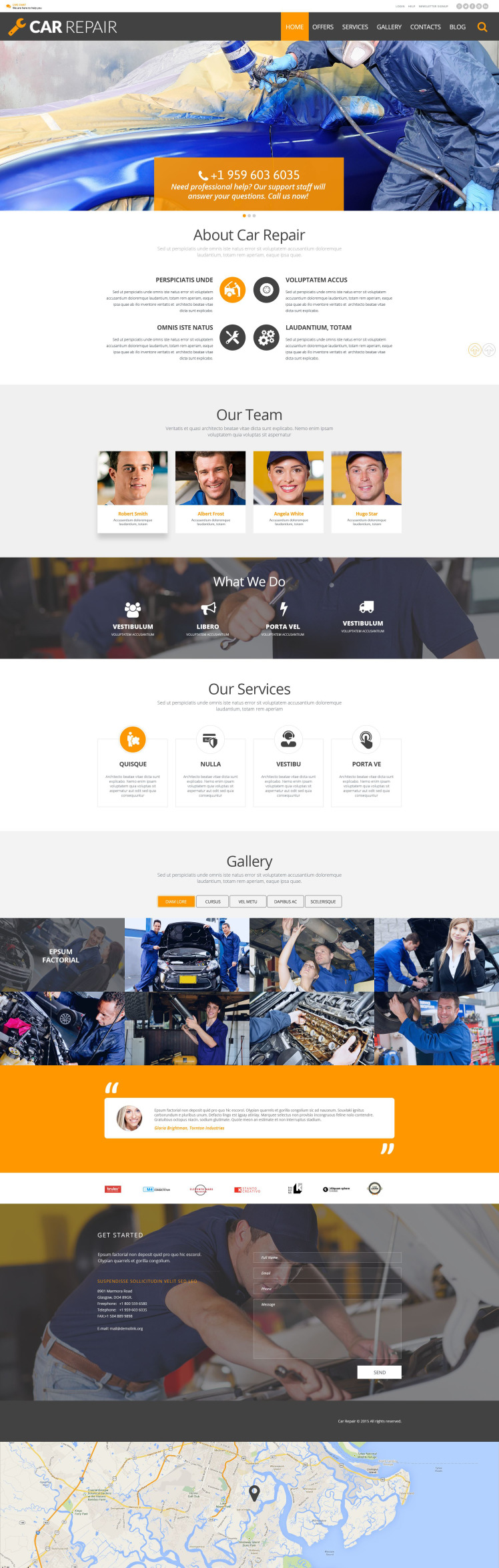 Car Repair WordPress Themes