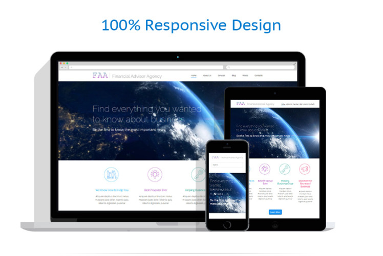Fundex - Financial Advisor WordPress Theme #54936
