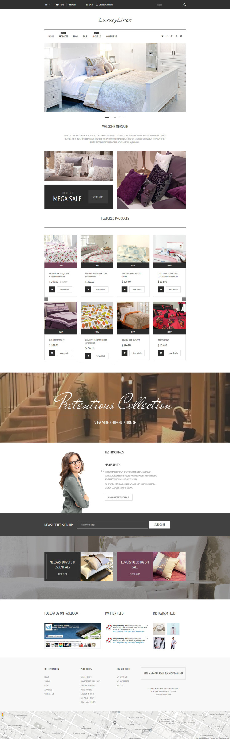 Linen Store Shopify Theme #54982