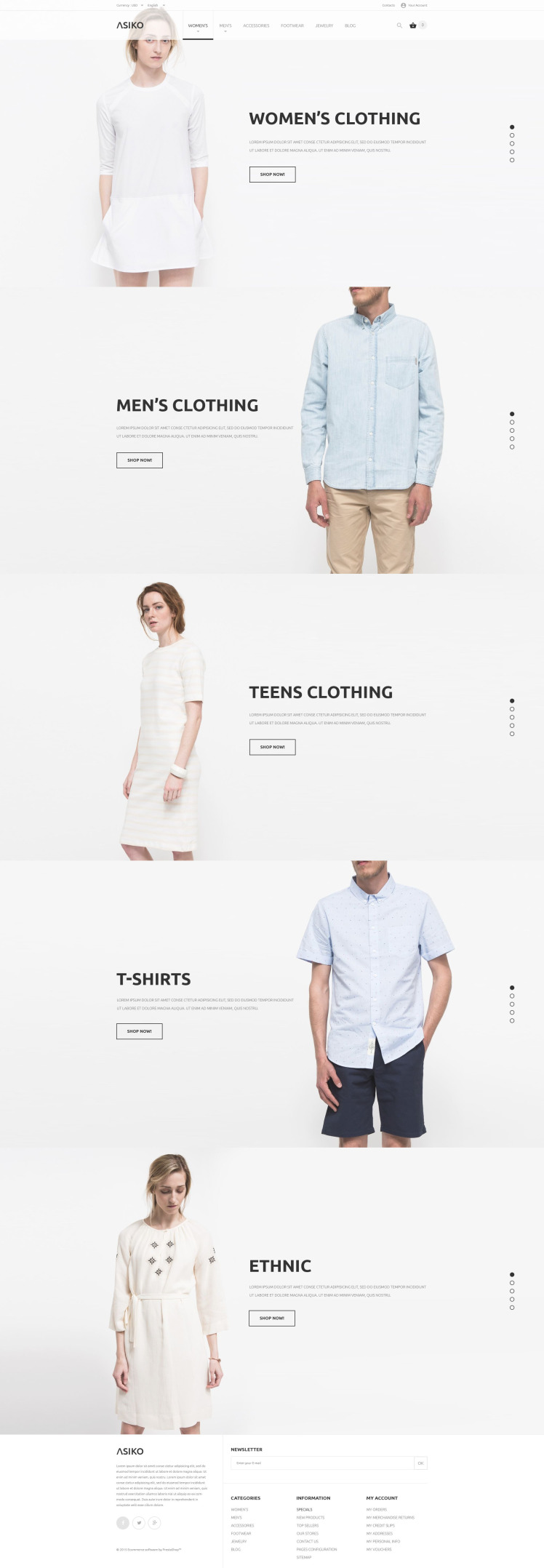 Asiko PrestaShop Themes