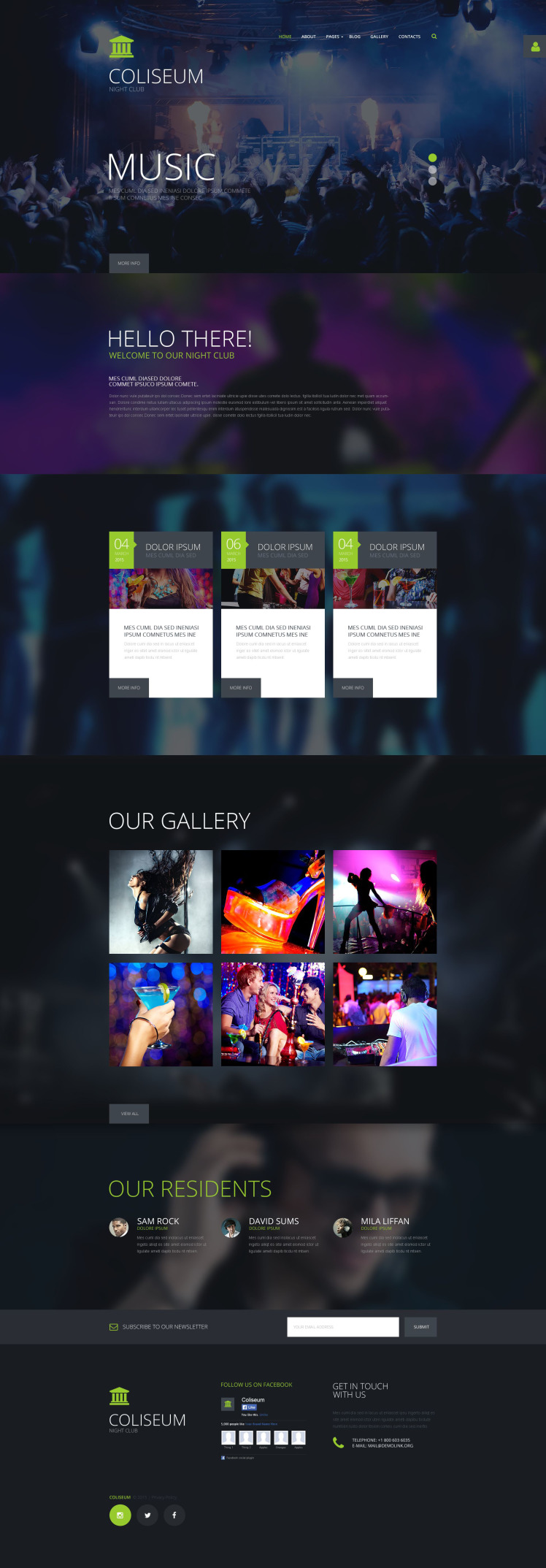 Coliseum Joomla Templates