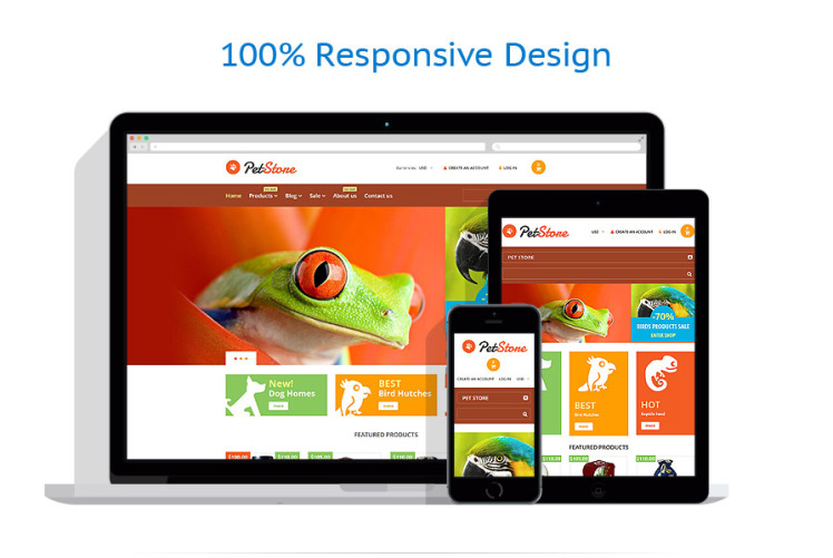 Pet Shop Responsive Shopify Theme #55163