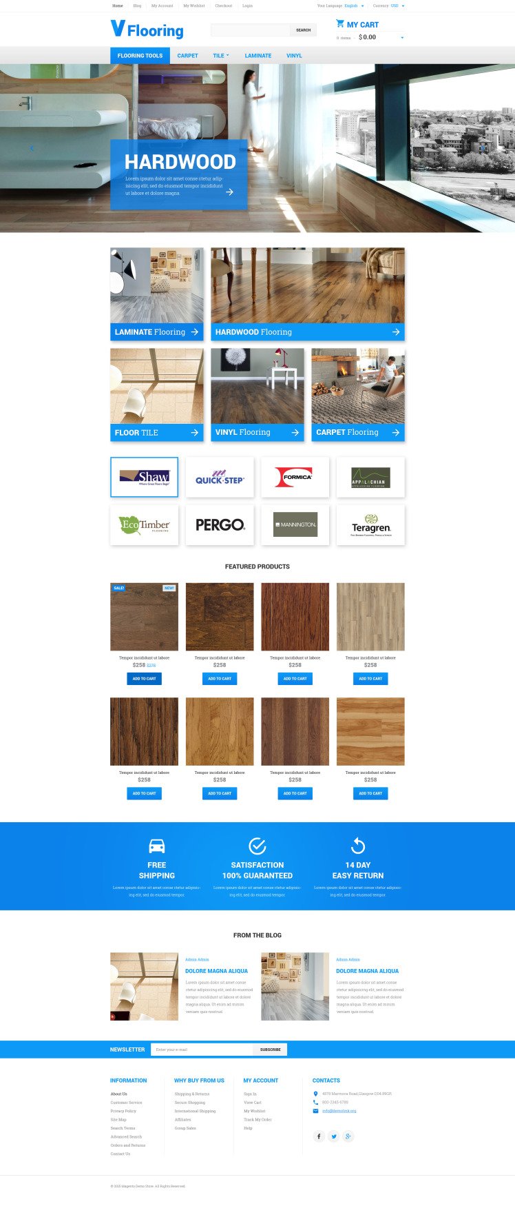 Flooring Magento Themes