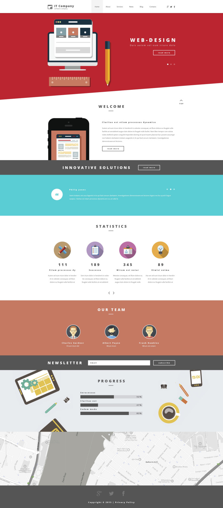 IT Company WordPress Themes