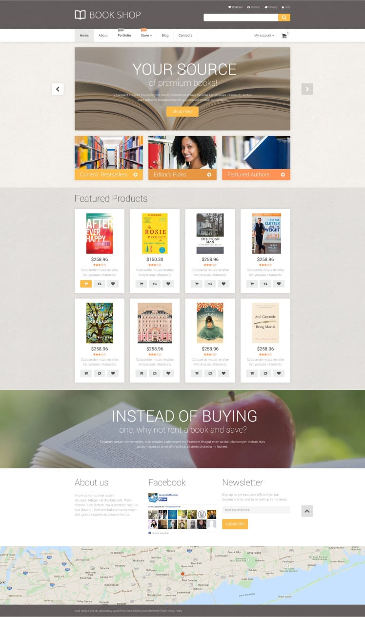 Book Store WooCommerce Themes