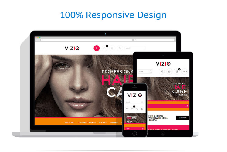 Hair Salon Responsive Shopify Theme #55384