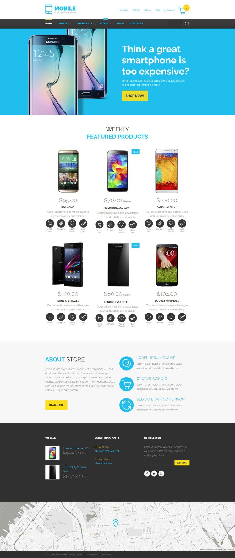 Mobile Technology WooCommerce Themes