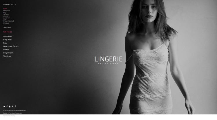 Lingerie Shopify Theme #55551