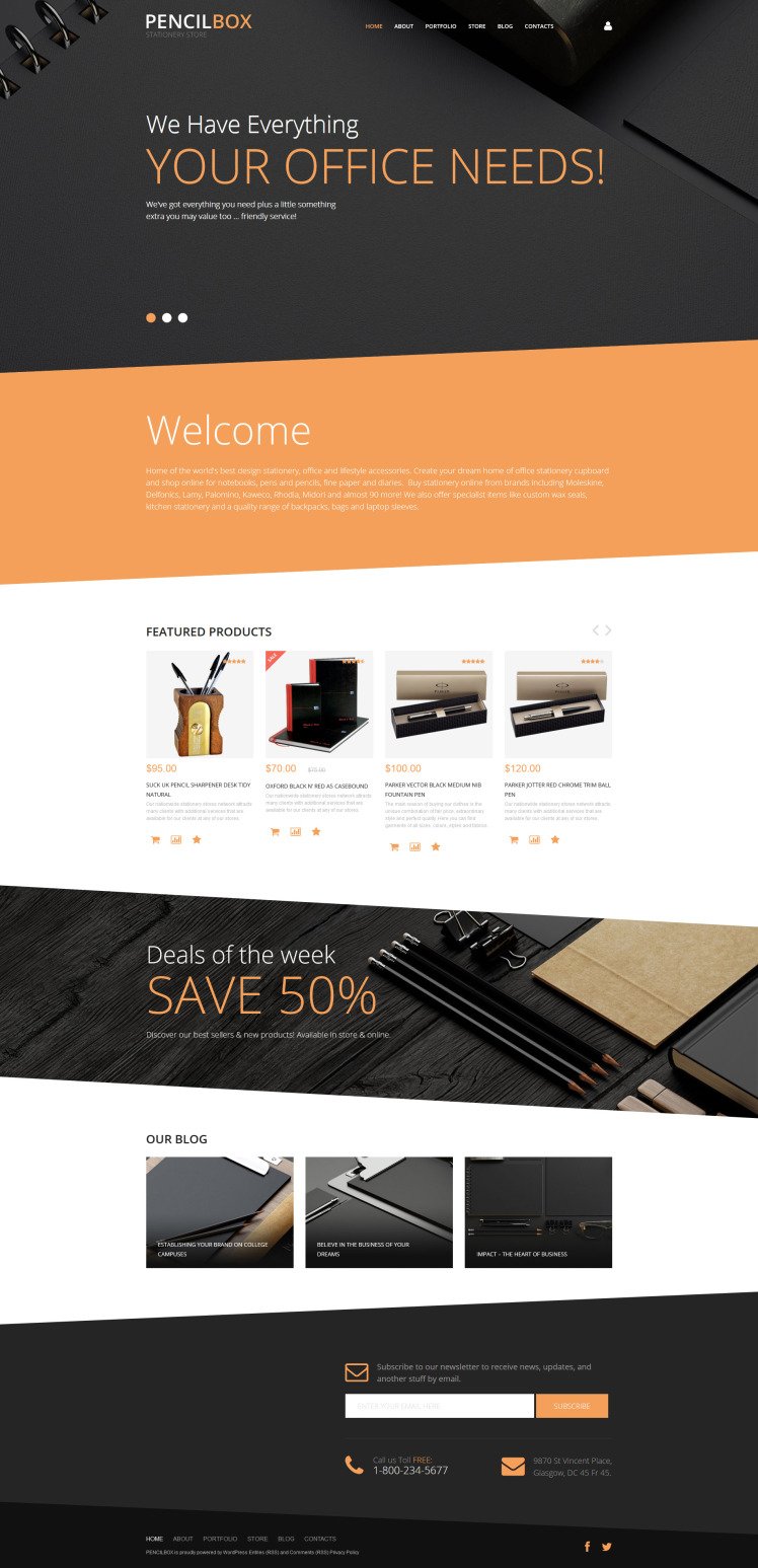 PencilBox WooCommerce Themes