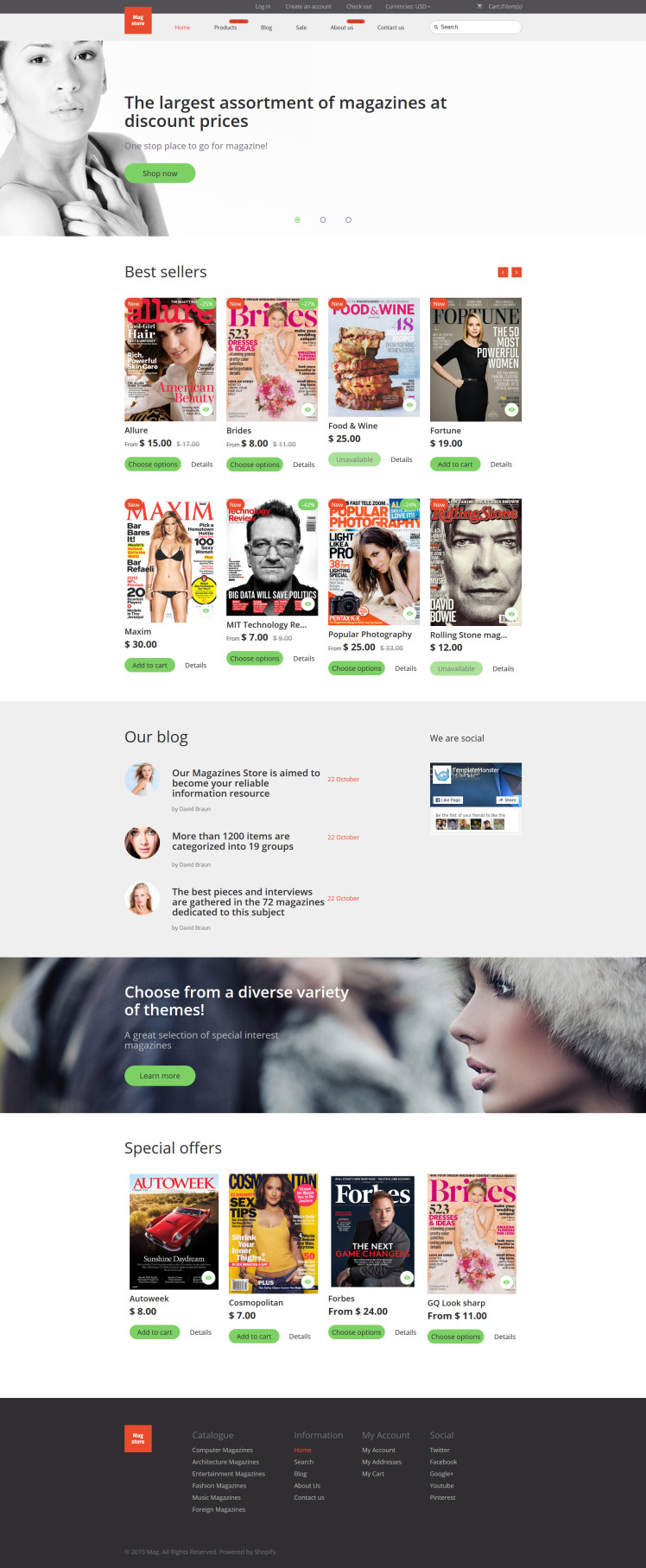 Mag Store Shopify Theme