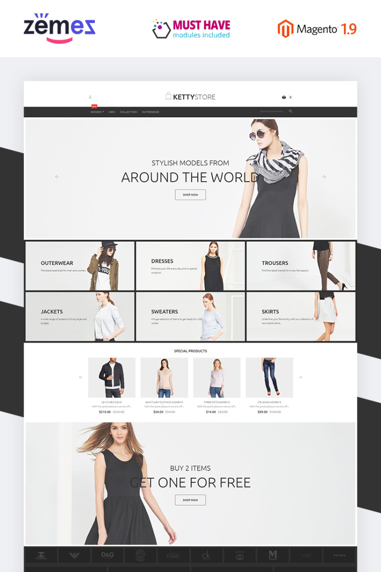 KettyStore Magento Themes