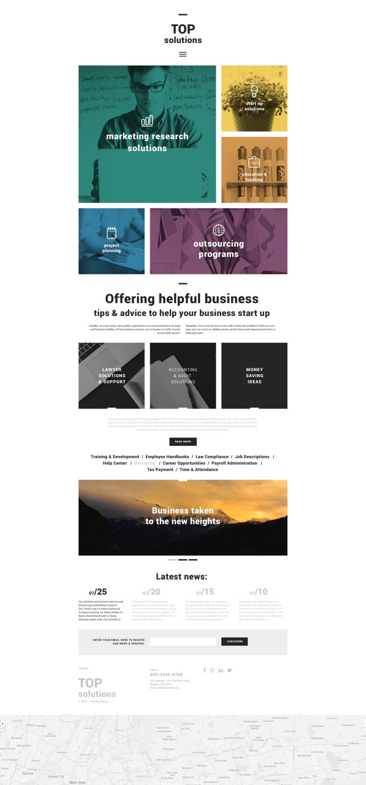 Top Solutions WordPress Theme
