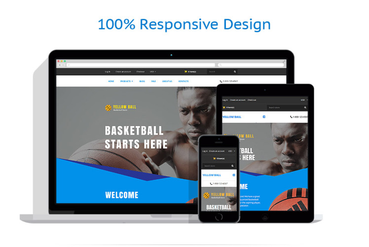 Yellow Ball Shopify Theme #57683