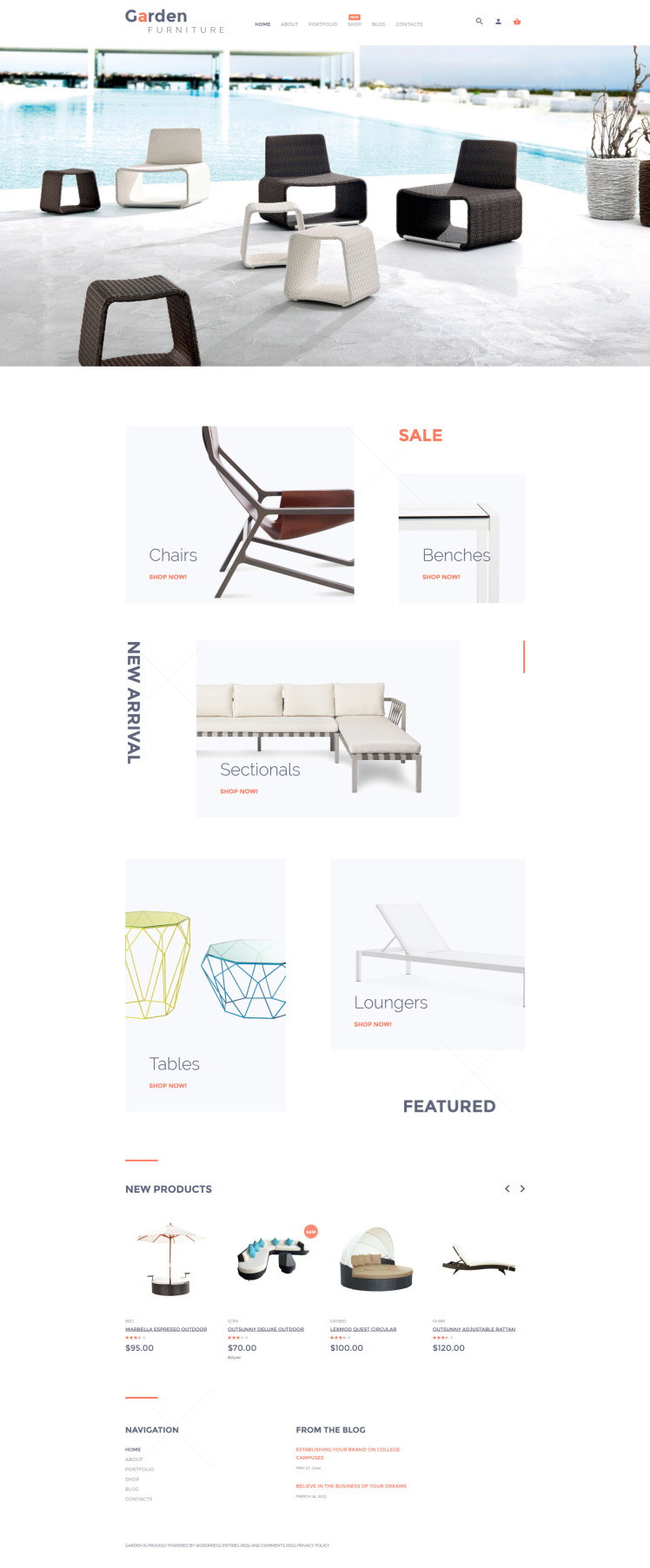 Garden Furniture WooCommerce Themes