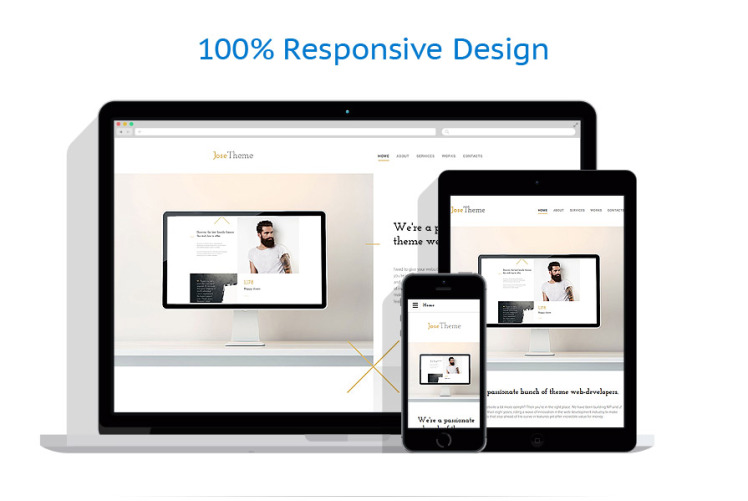 JoseTheme - Web Design Responsive Website Template #57784