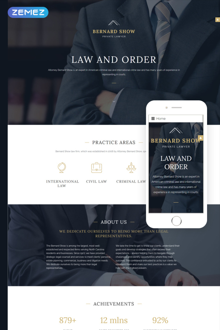 Lawyer Joomla Templates