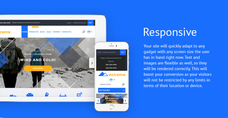 Extreme Shopify Theme #58030-1